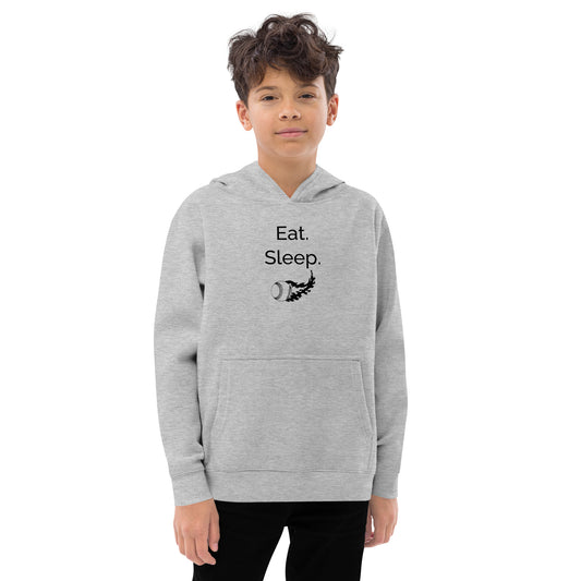 Eat Sleep baseball-Youth Hoodie