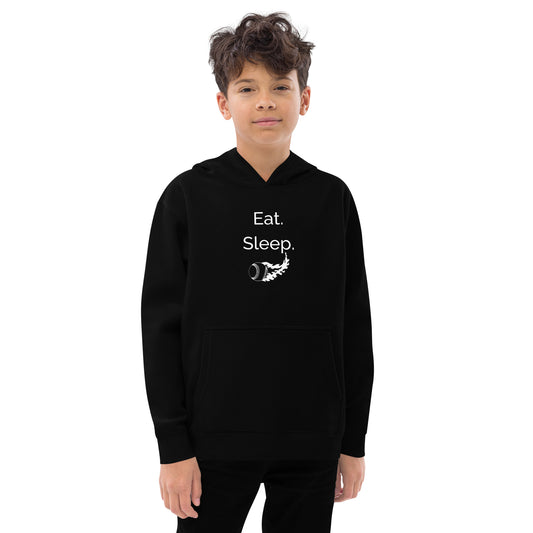 Eat Sleep Baseball-Youth Hoodie