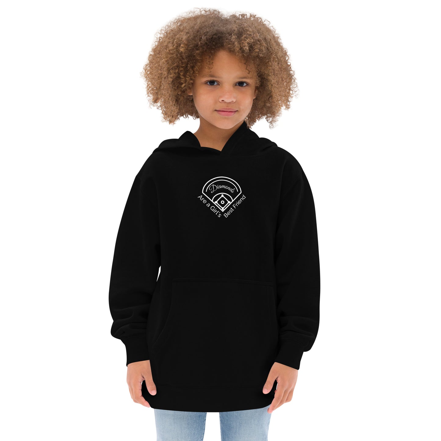 Softball Diamonds-Youth Hoodie