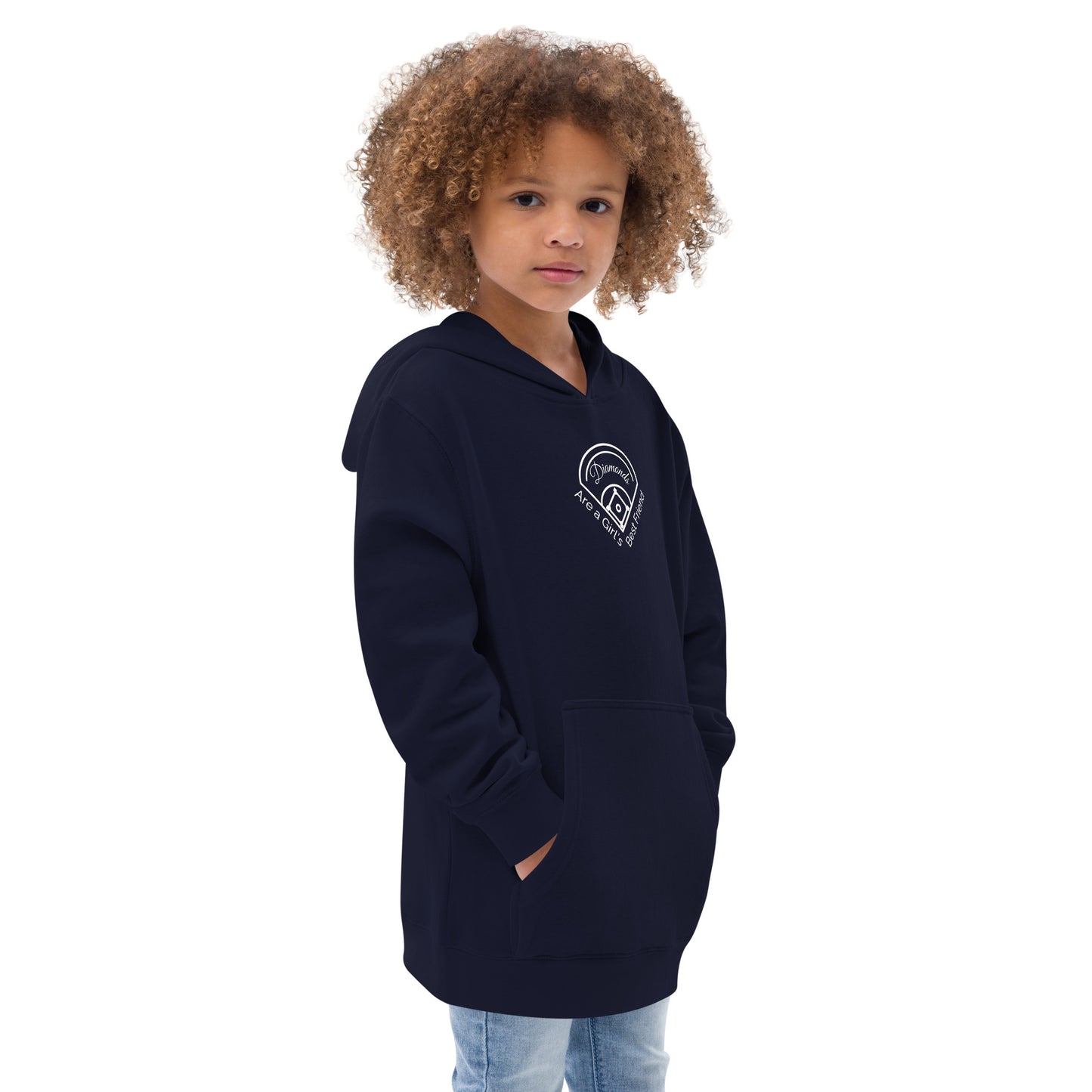 Softball Diamonds-Youth Hoodie