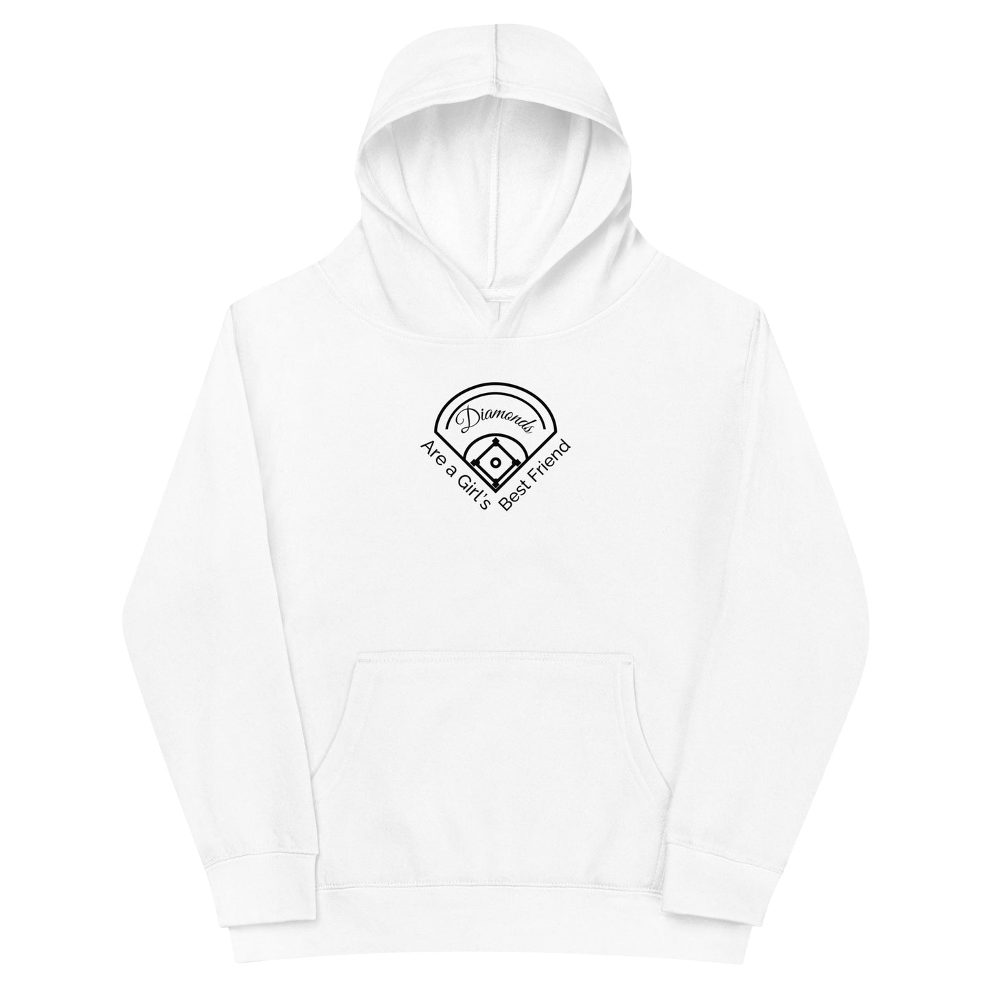 Softball Diamonds-Youth Hoodie