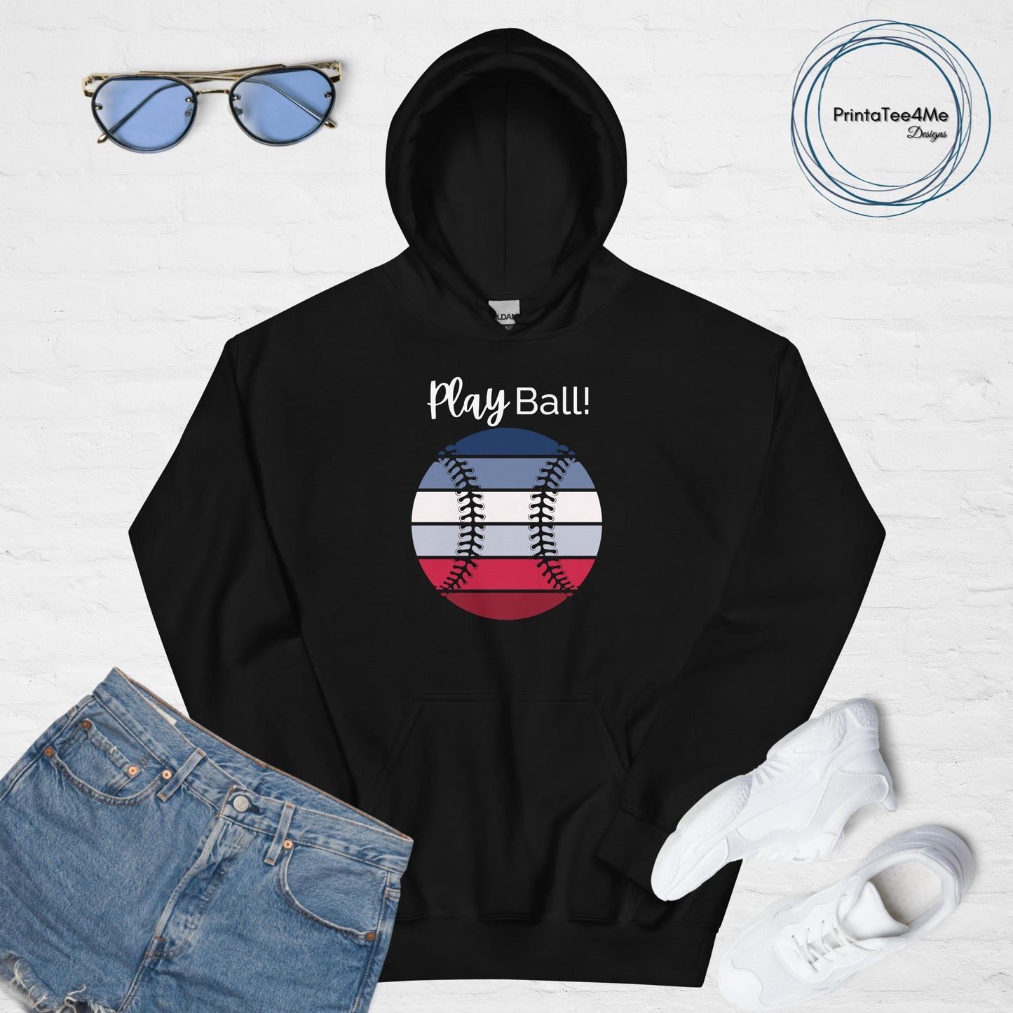 Play Ball-Hoodie