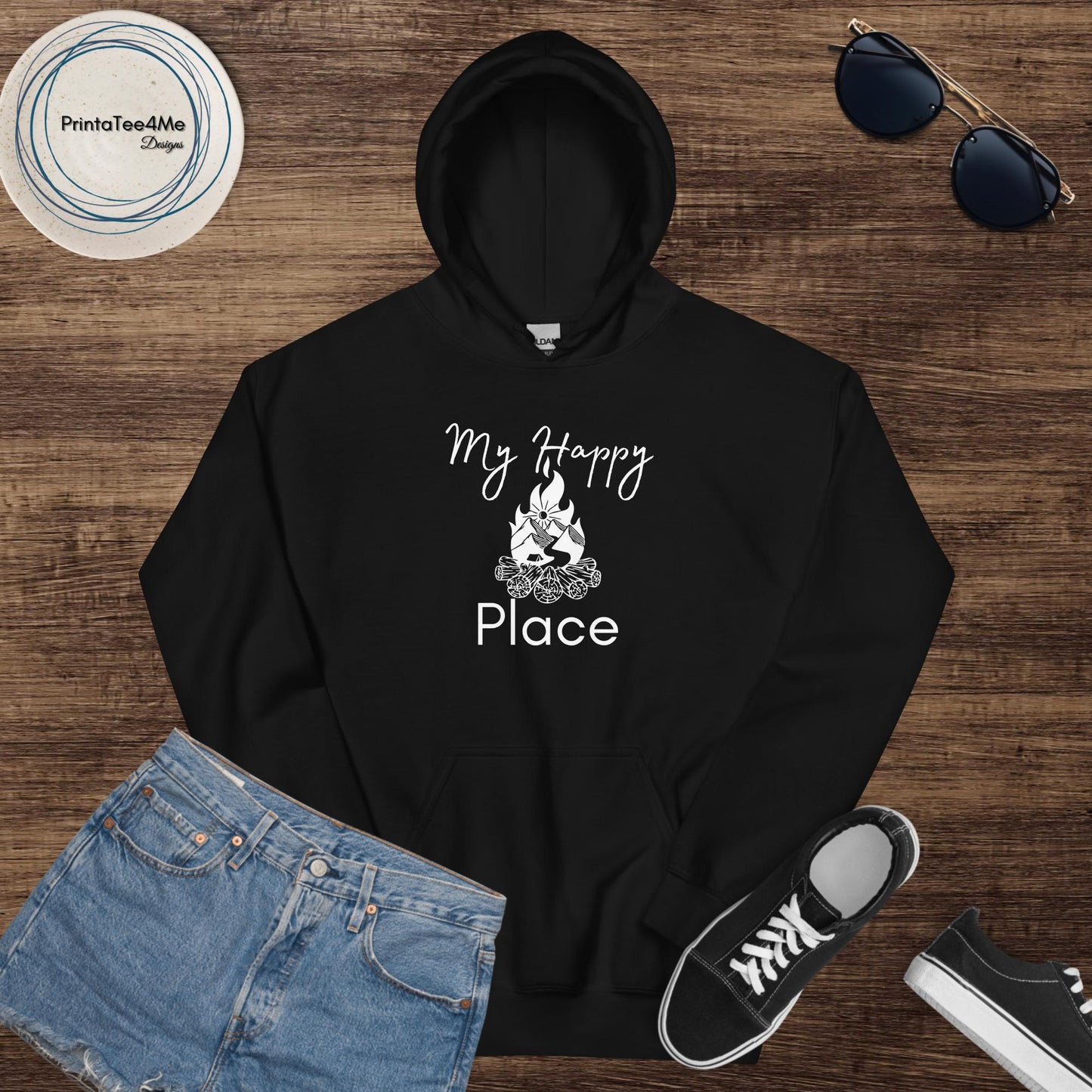 Happy Place Fire - Hoodie