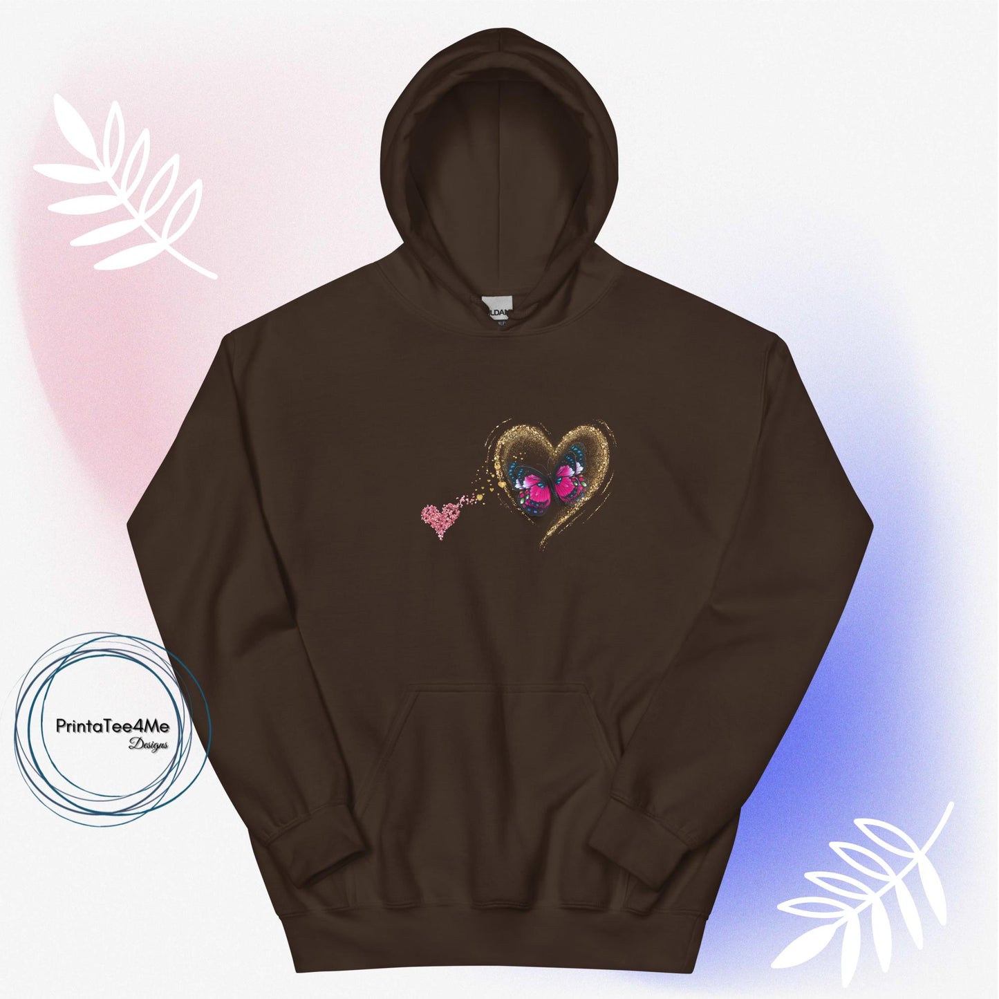 Heart-Pregnancy Loss Design Hoodie