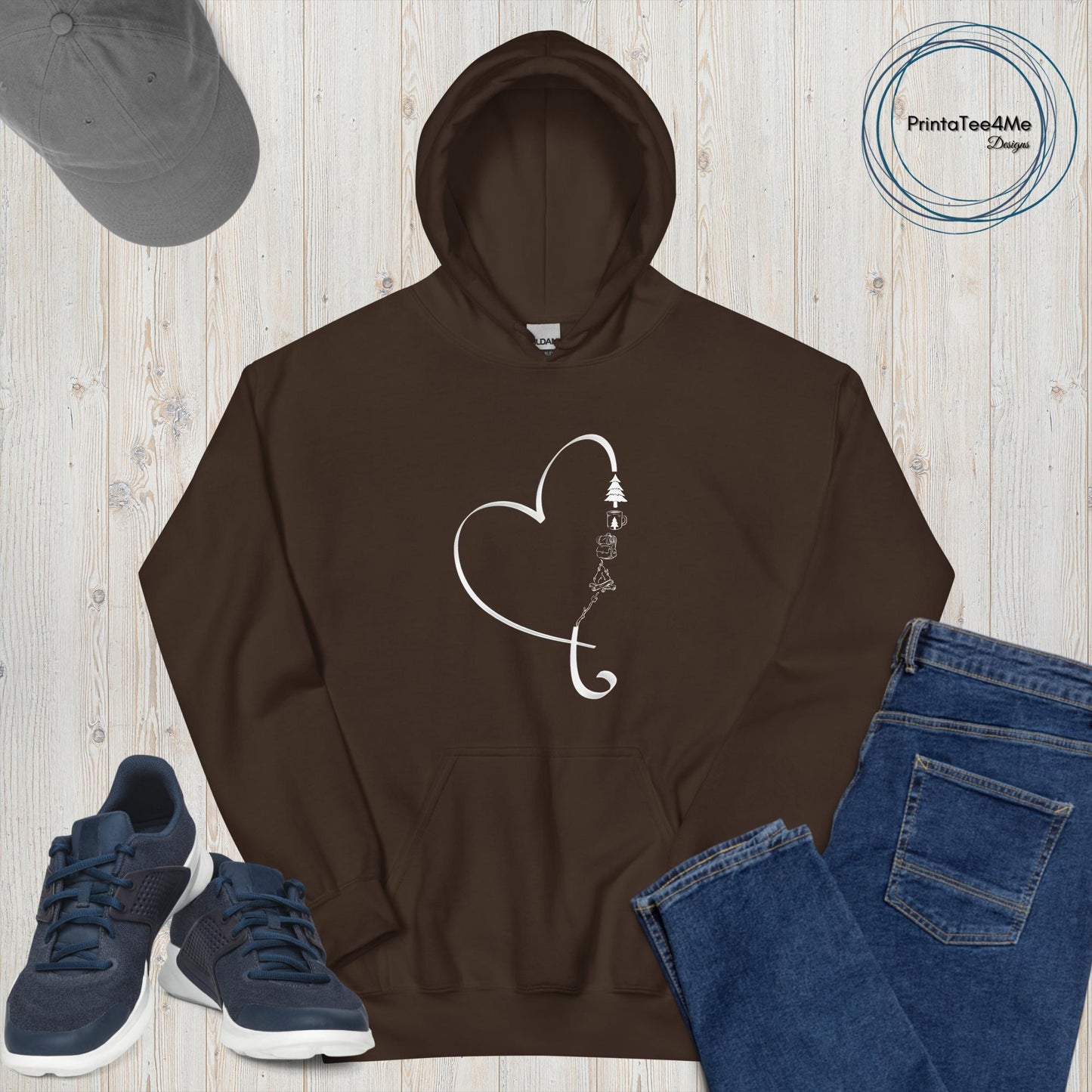 Heart Camping - Hoodie