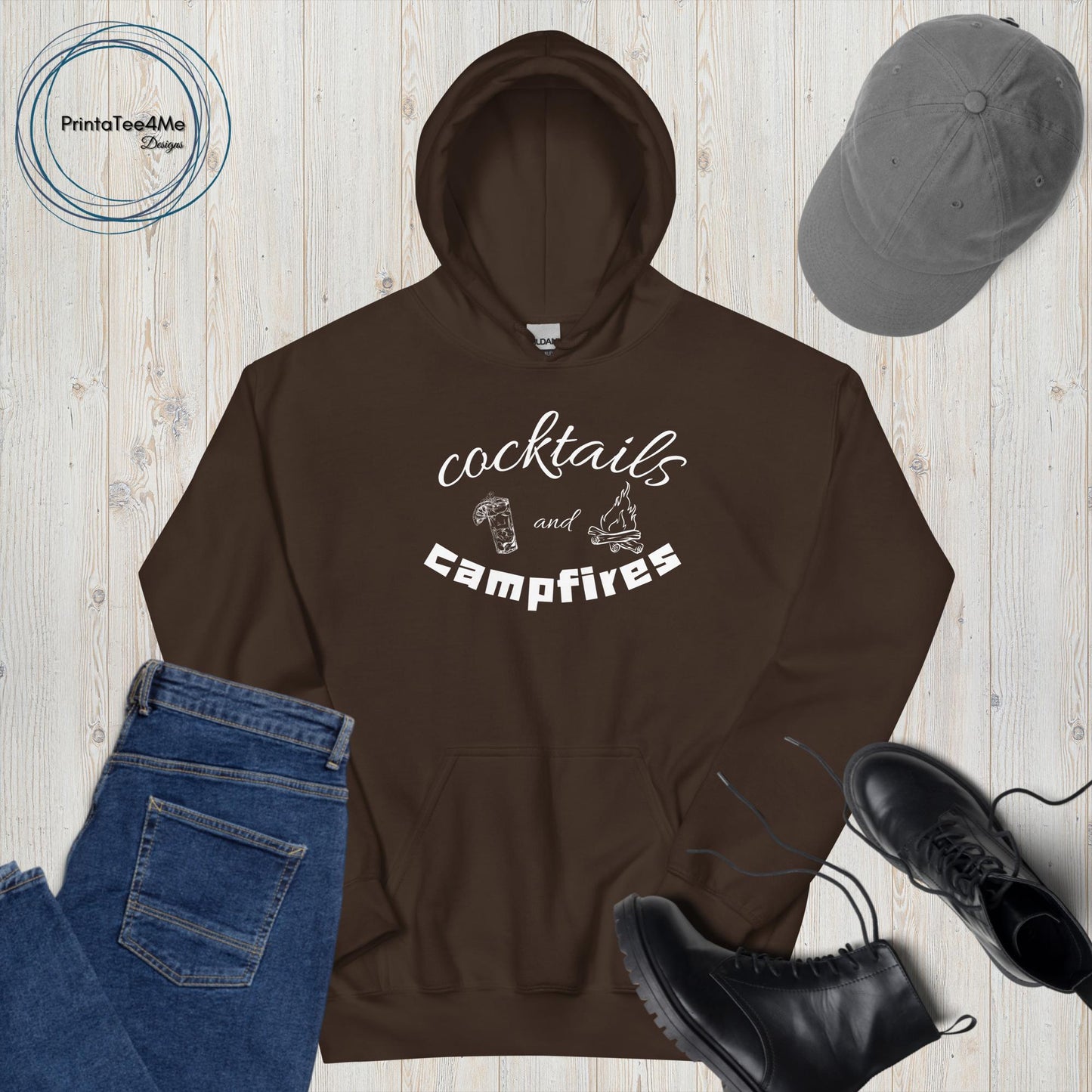 Cocktails and Campfires - Hoodie