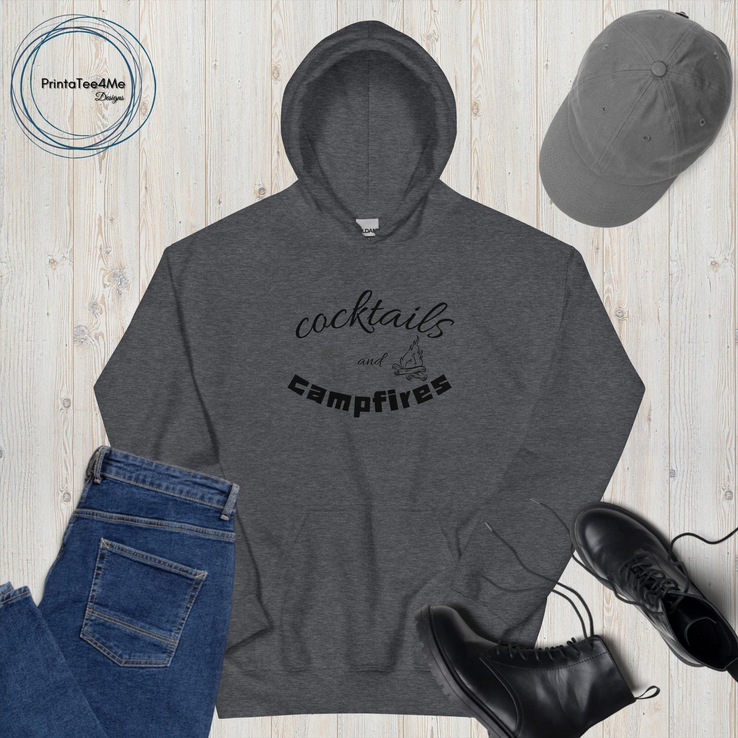 Cocktails and Campfires - Hoodie