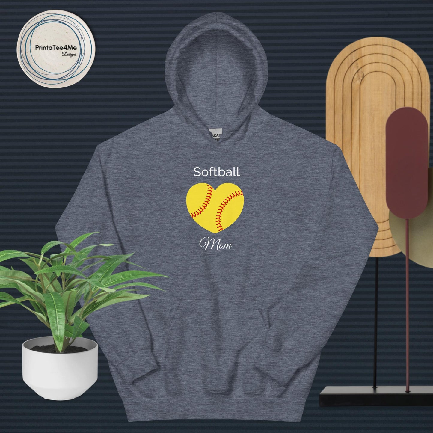 Softball Mom-Hoodie