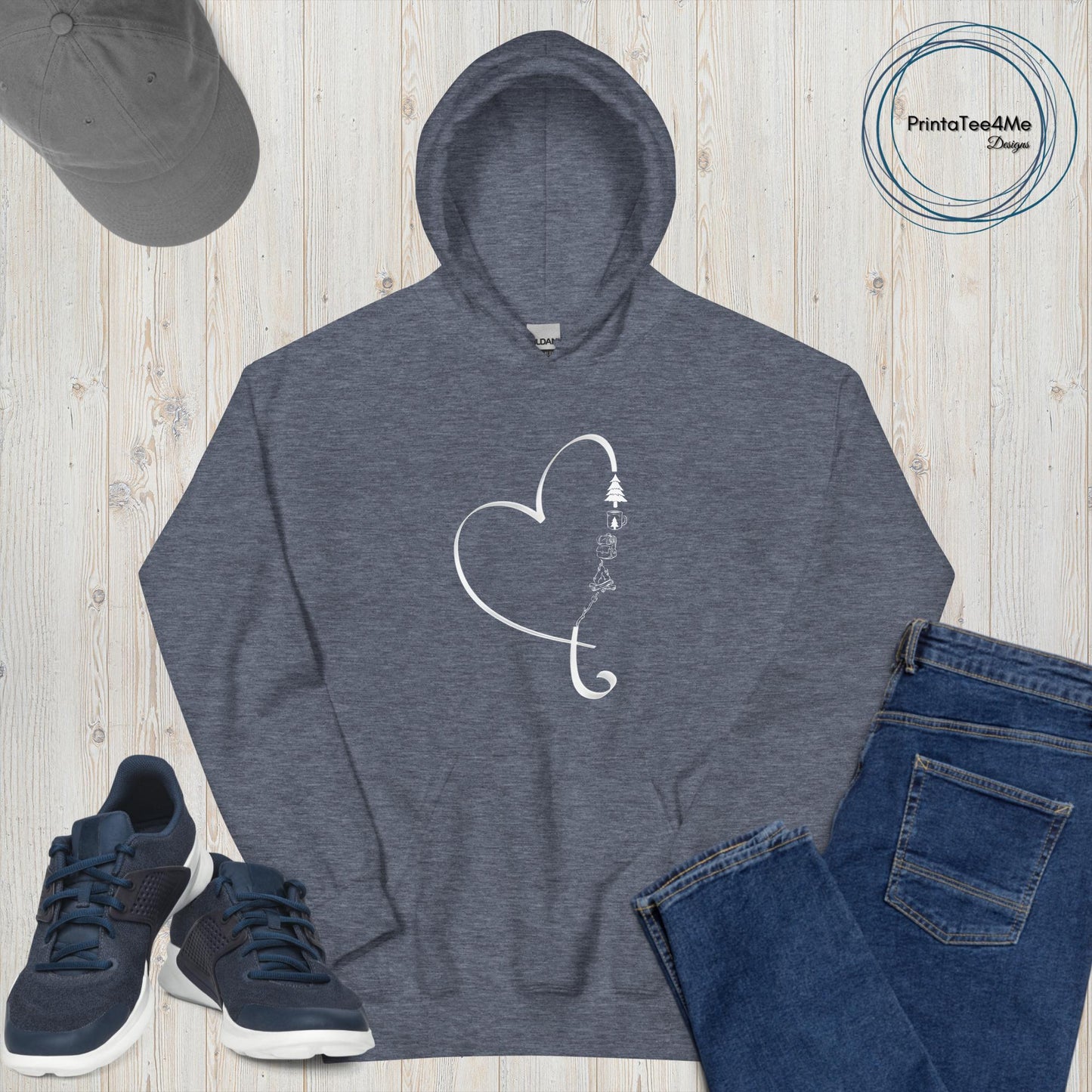 Heart Camping - Hoodie