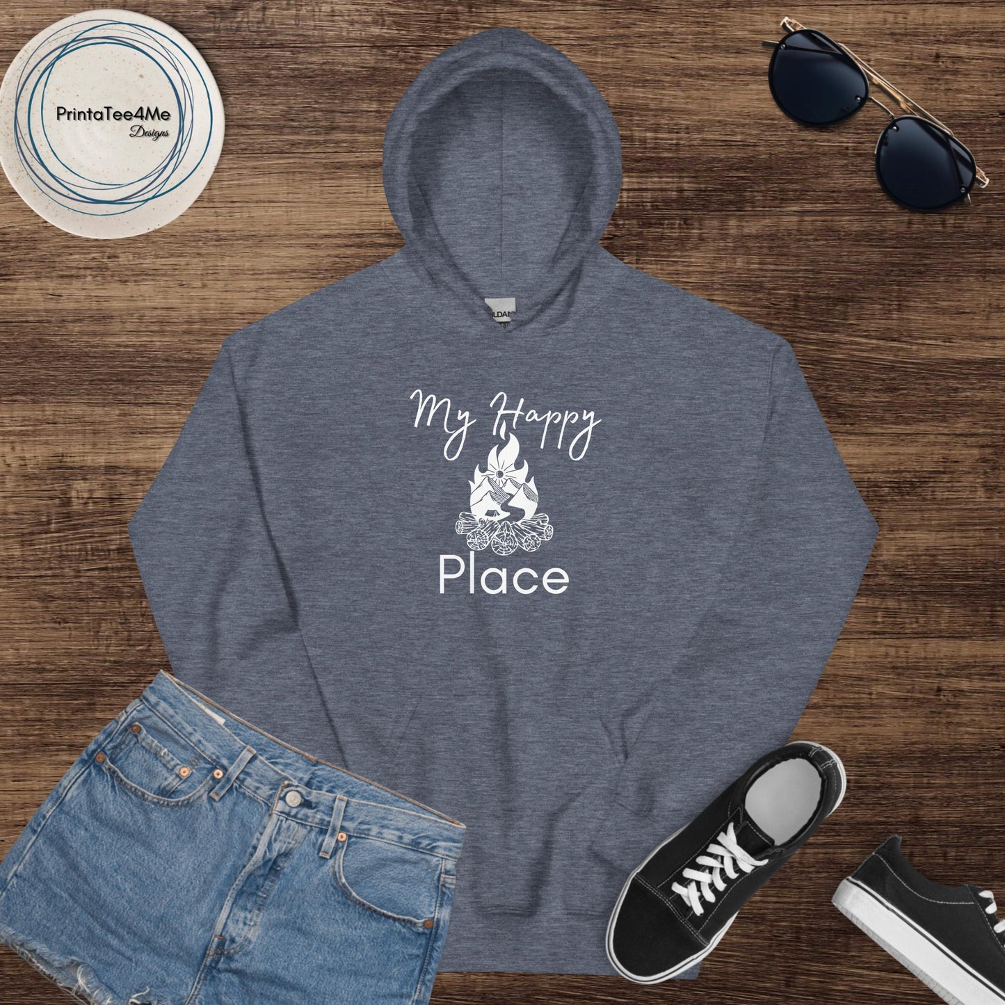 Happy Place Fire - Hoodie