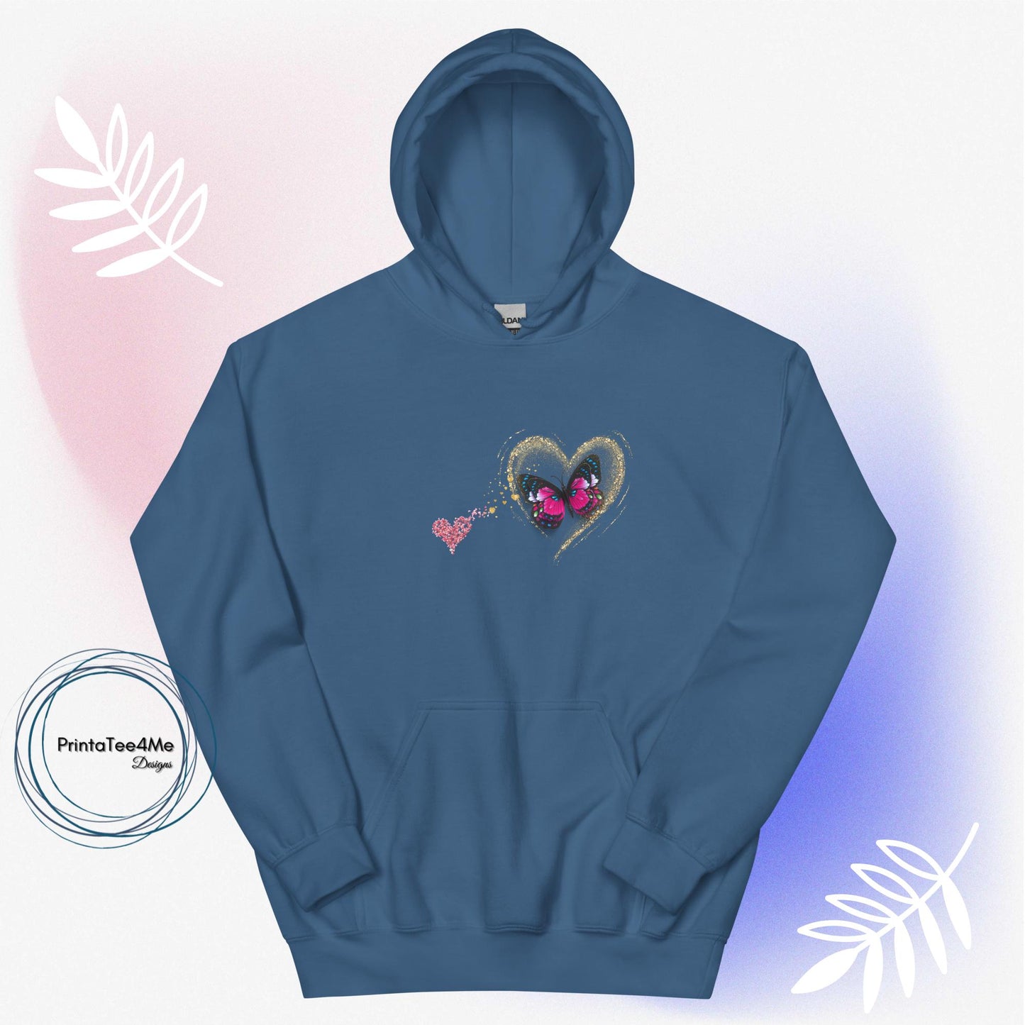 Heart-Pregnancy Loss Design Hoodie