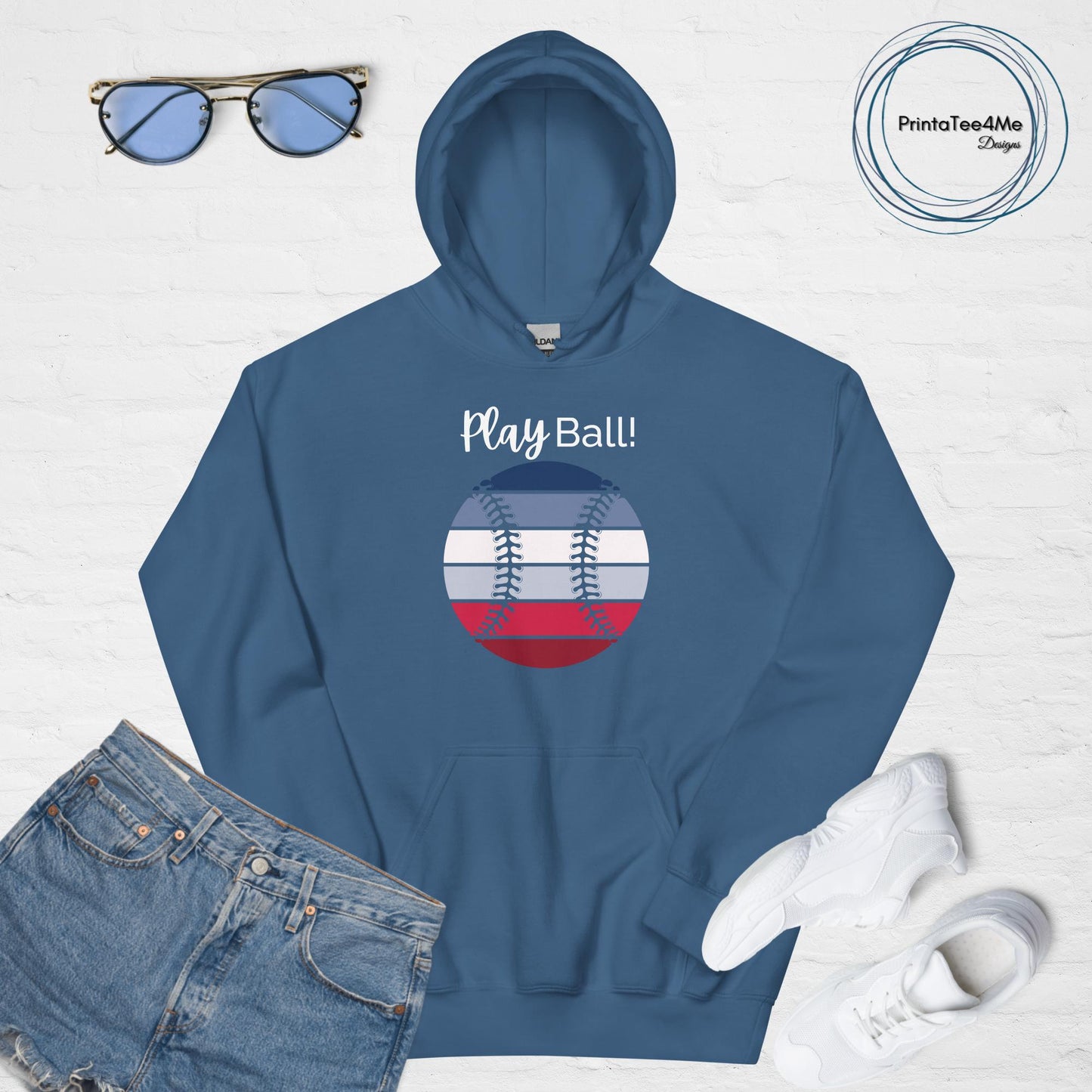 Play Ball-Hoodie