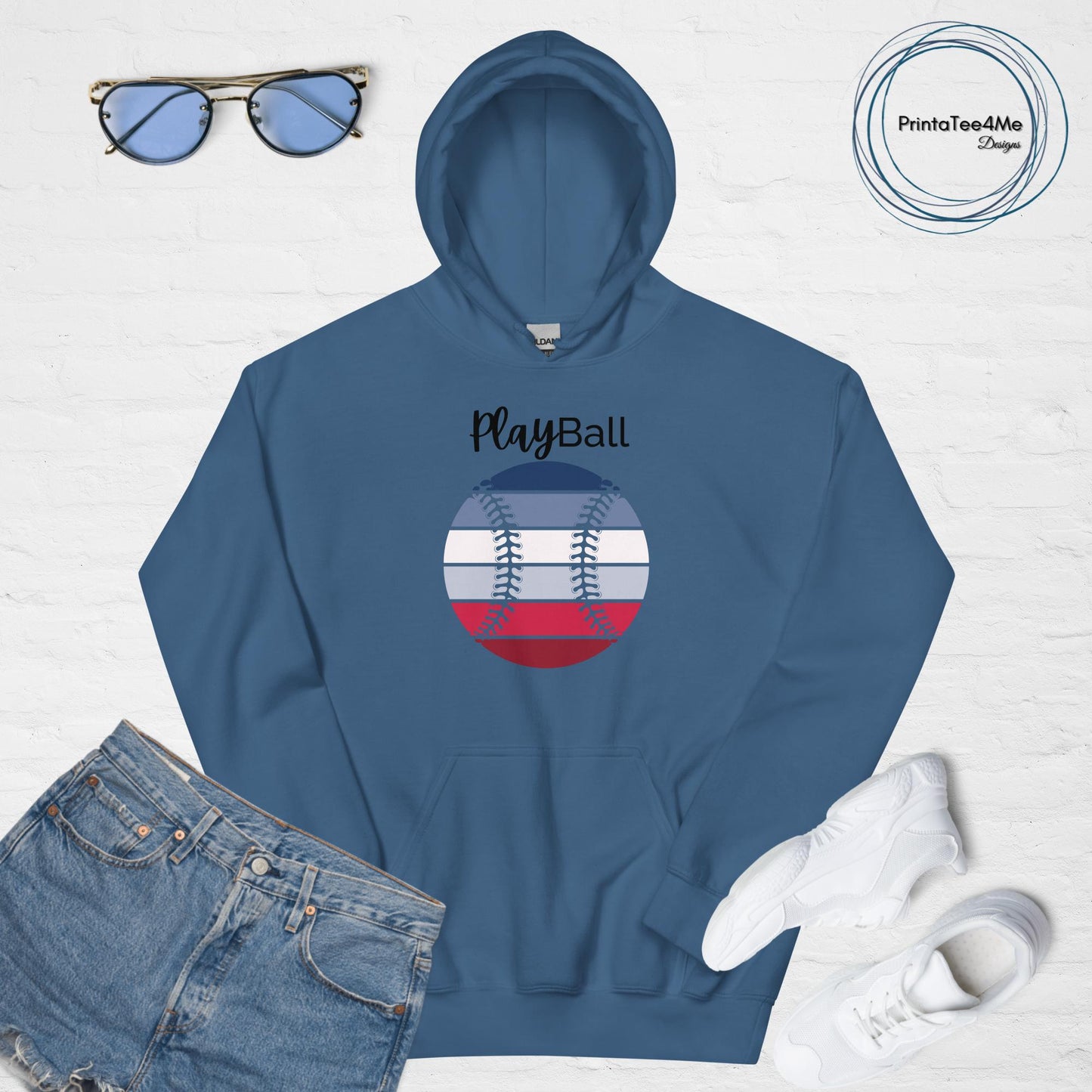 Play Ball-Hoodie