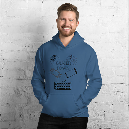 Gamer Town-Teen Hoodie