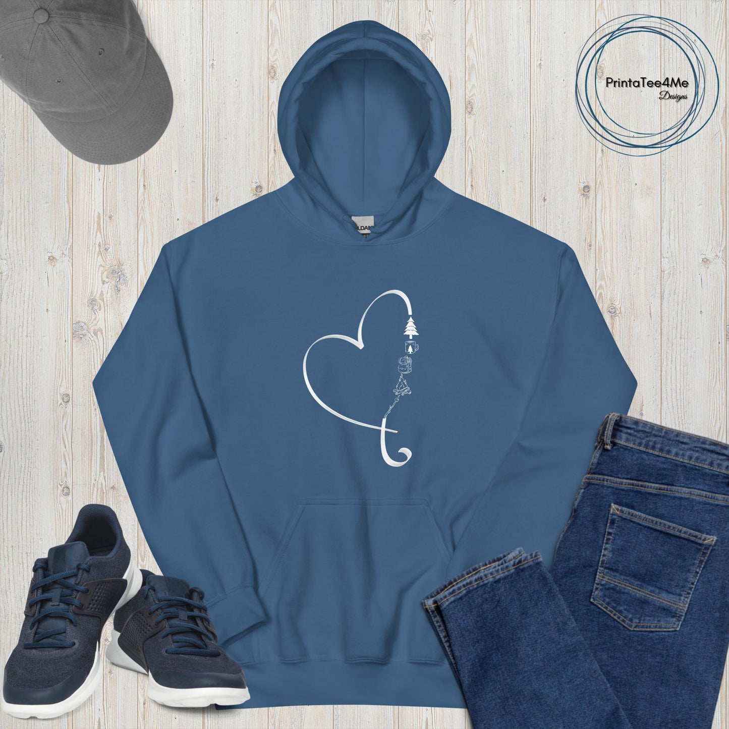 Heart Camping - Hoodie