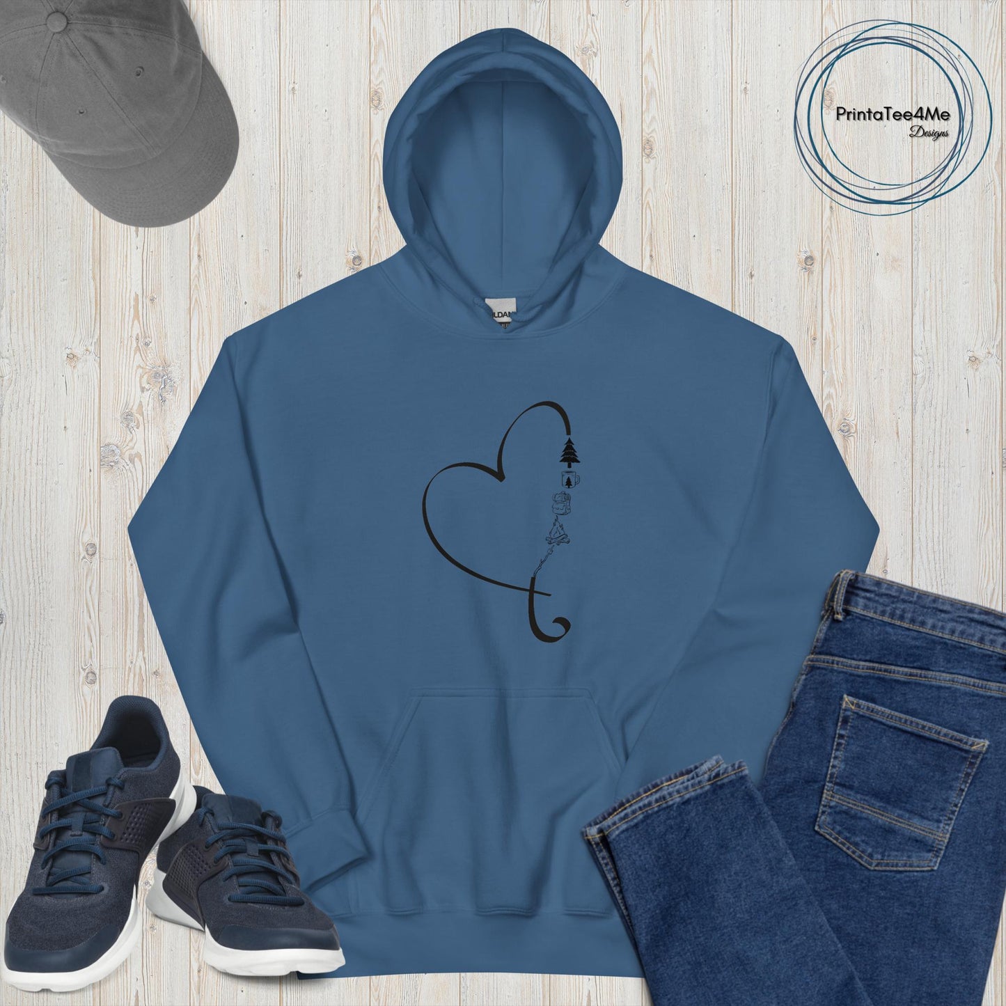 Heart Camping - Hoodie