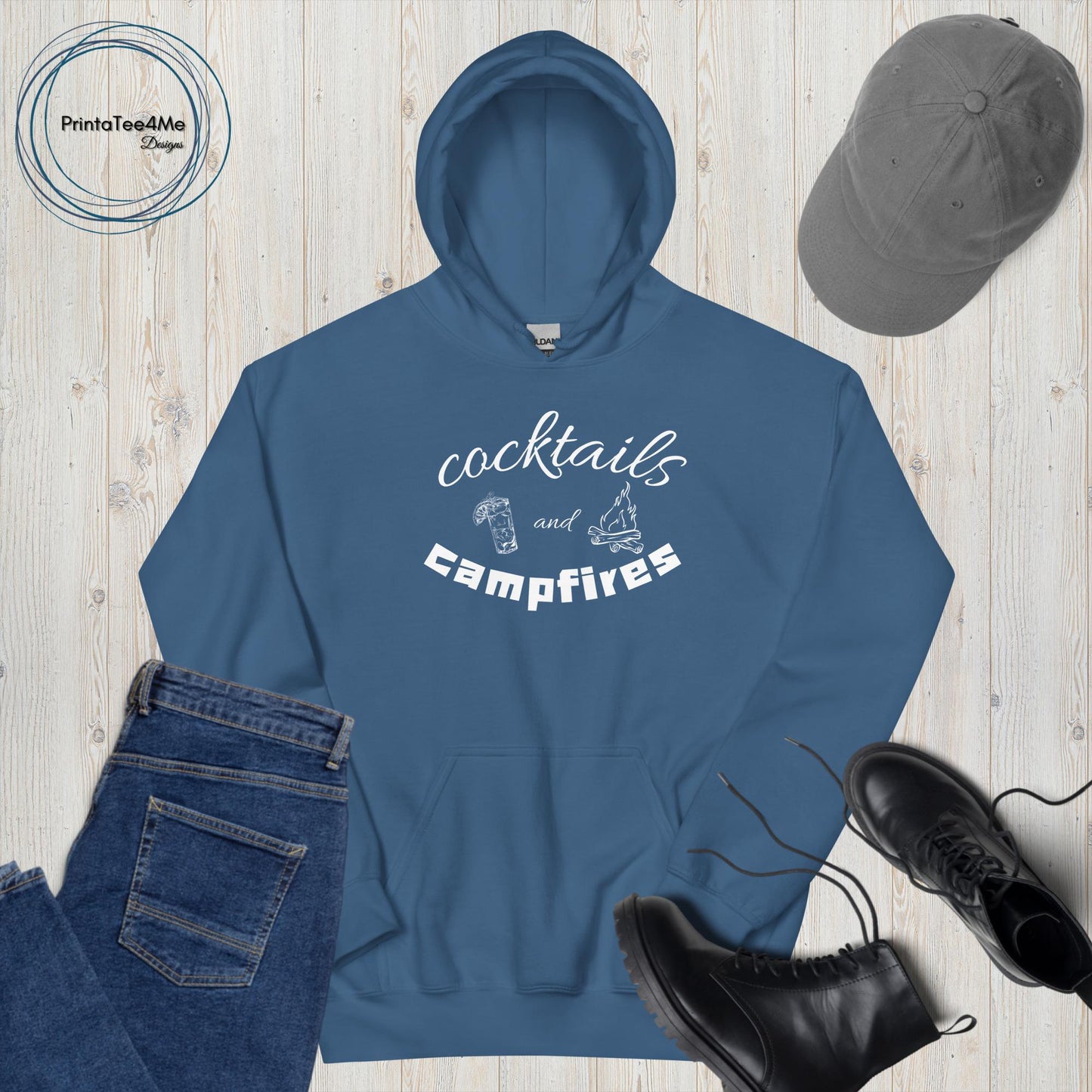 Cocktails and Campfires - Hoodie