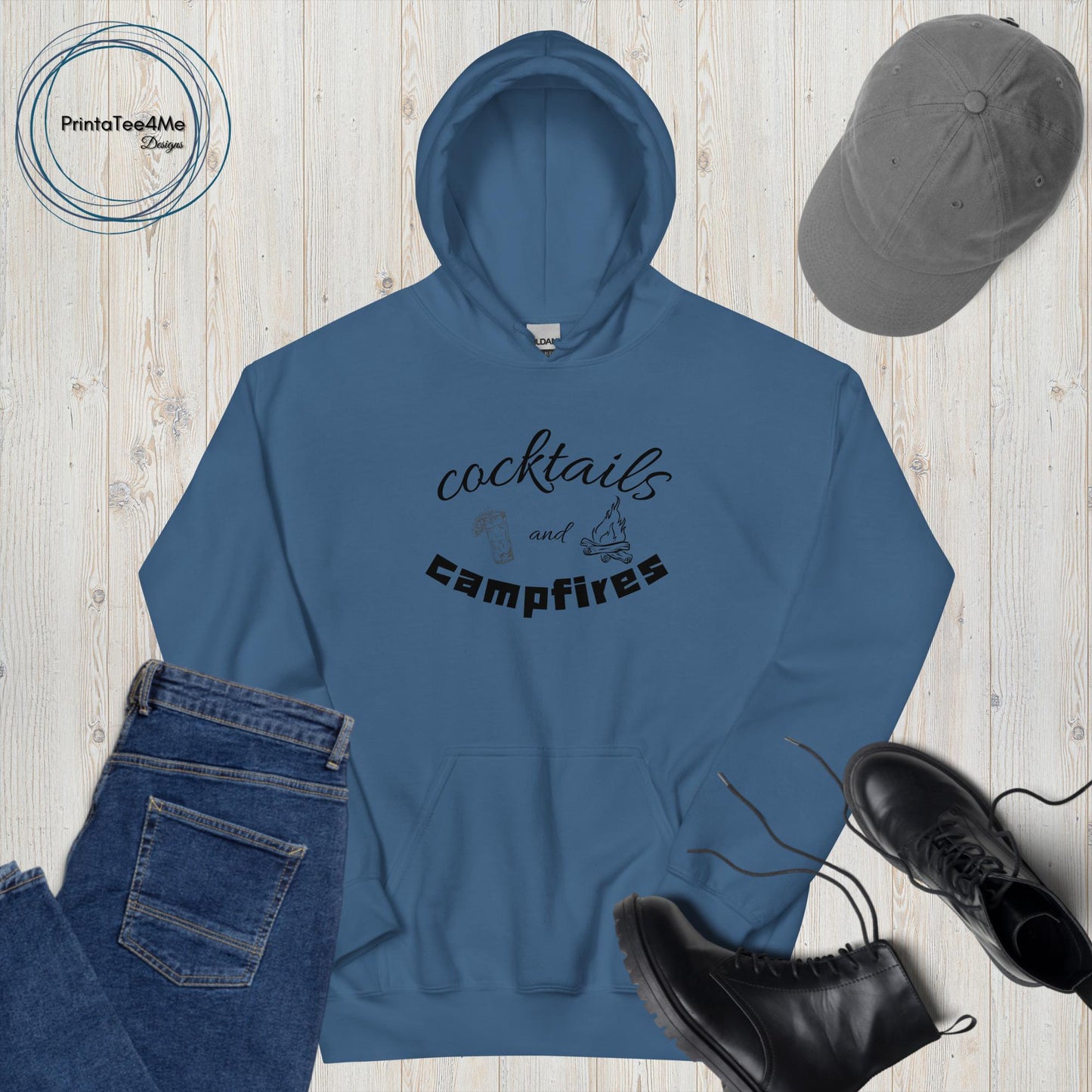 Cocktails and Campfires - Hoodie