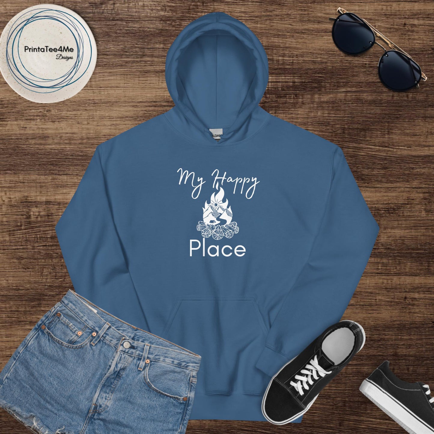 Happy Place Fire - Hoodie