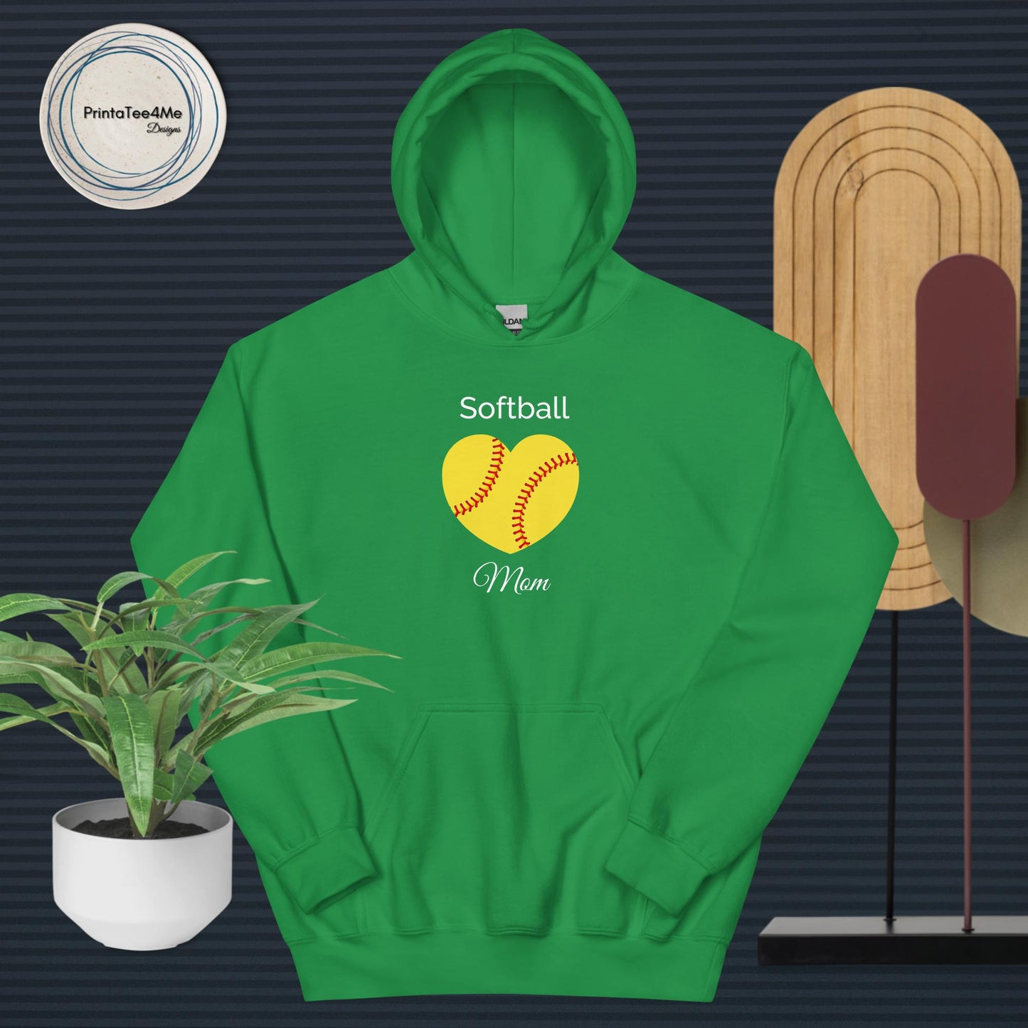 Softball Mom-Hoodie