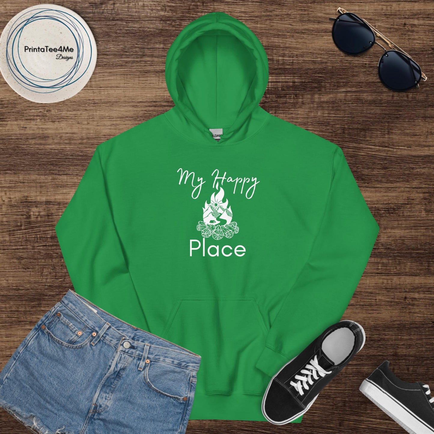 Happy Place Fire - Hoodie