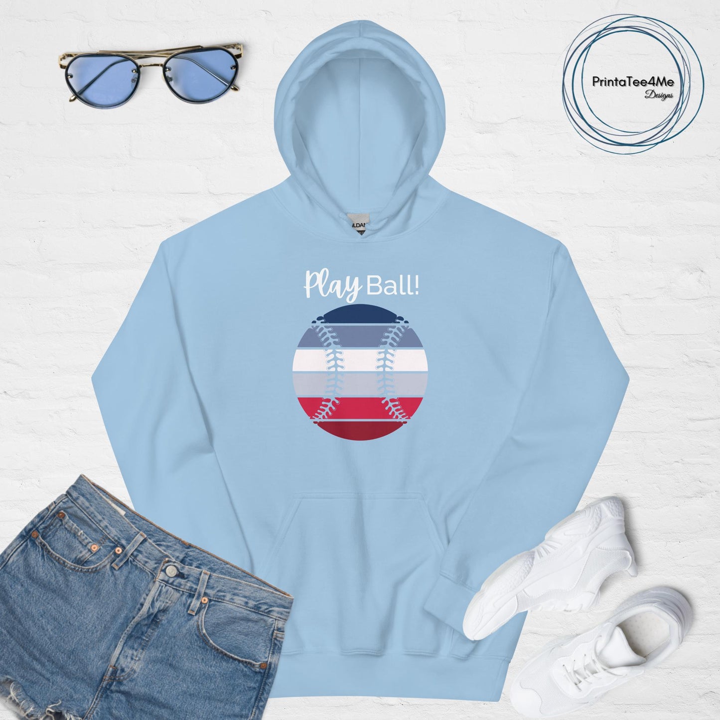 Play Ball-Hoodie