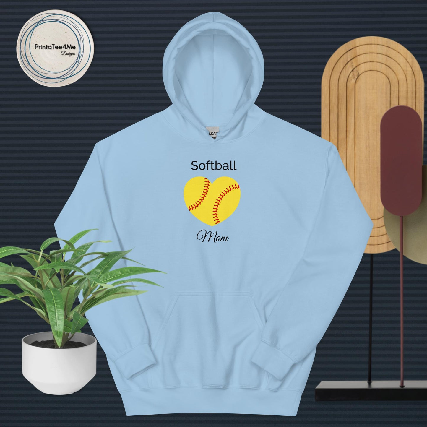 Softball Mom-Hoodie