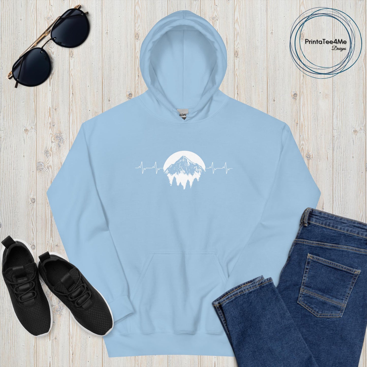 Mountain Heart Beat - Hoodie