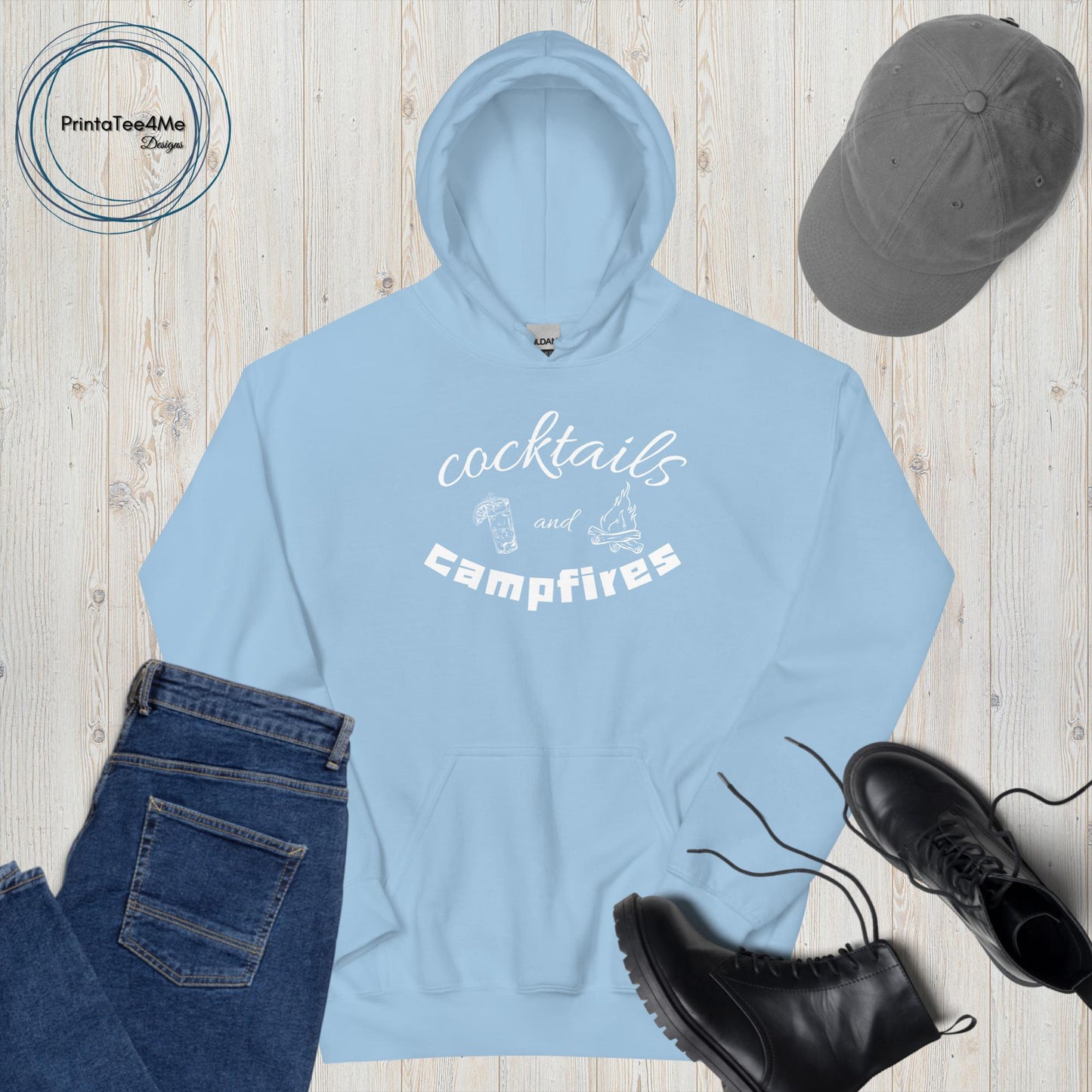 Cocktails and Campfires - Hoodie