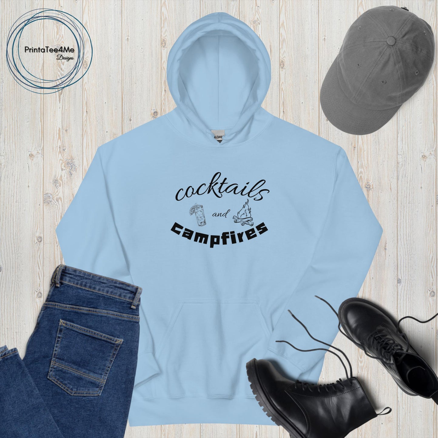 Cocktails and Campfires - Hoodie