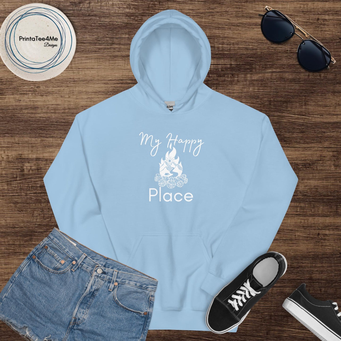 Happy Place Fire - Hoodie