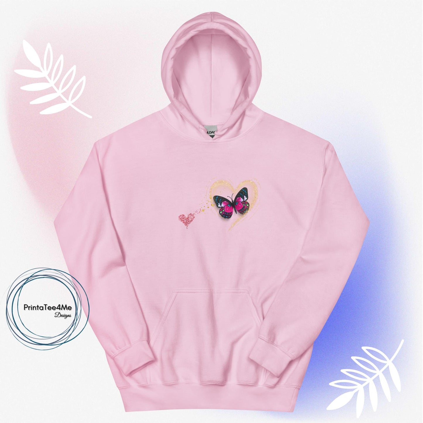 Heart-Pregnancy Loss Design Hoodie