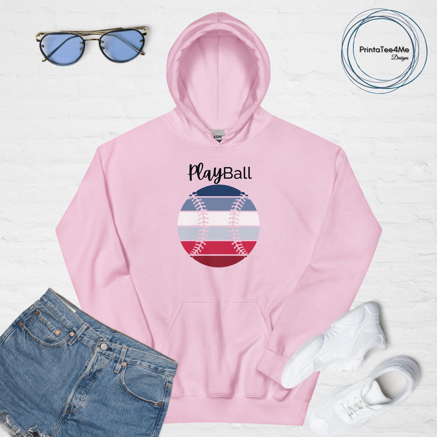 Play Ball-Hoodie