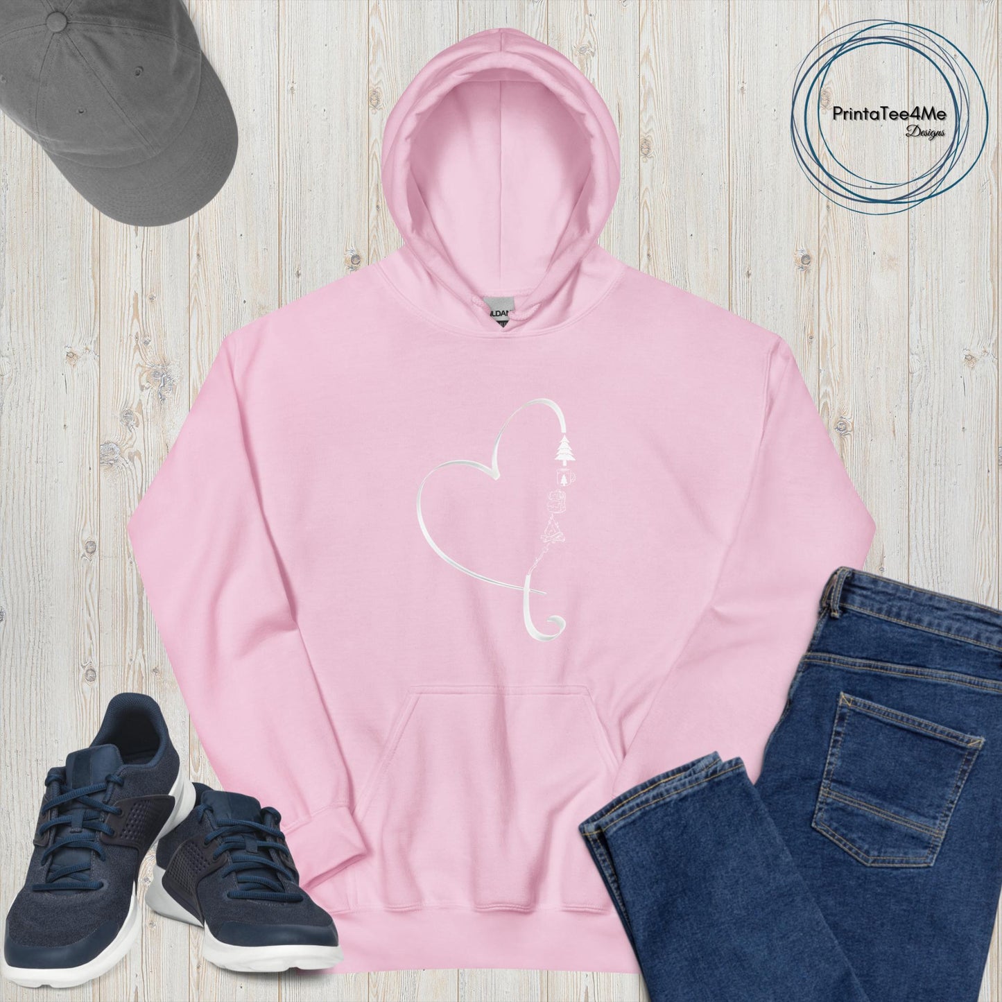 Heart Camping - Hoodie