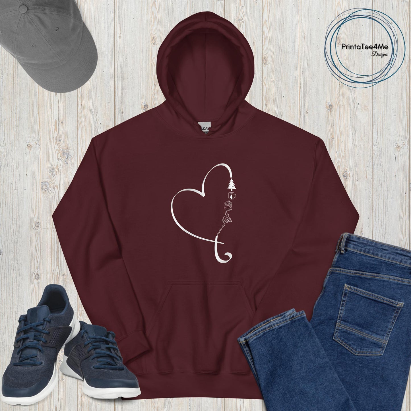 Heart Camping - Hoodie