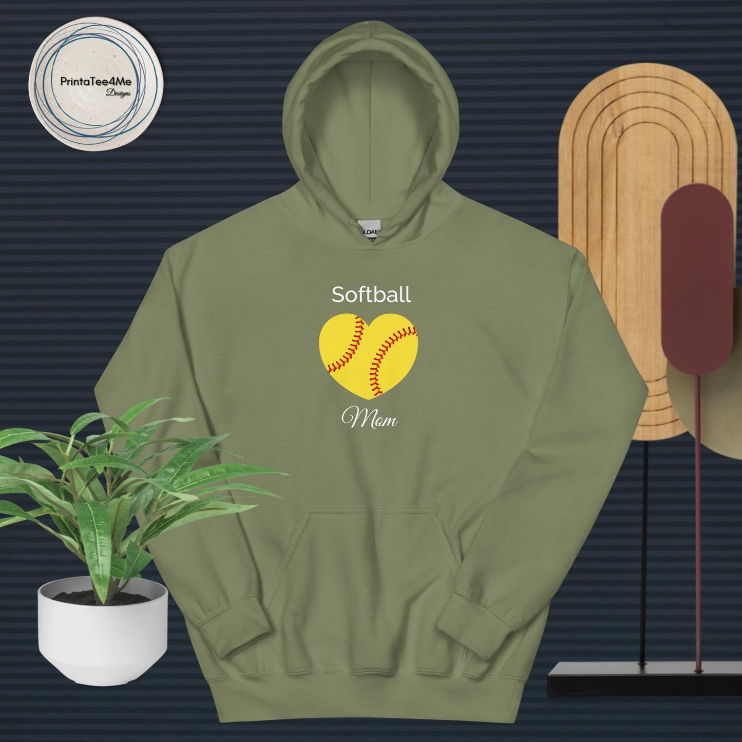 Softball Mom-Hoodie