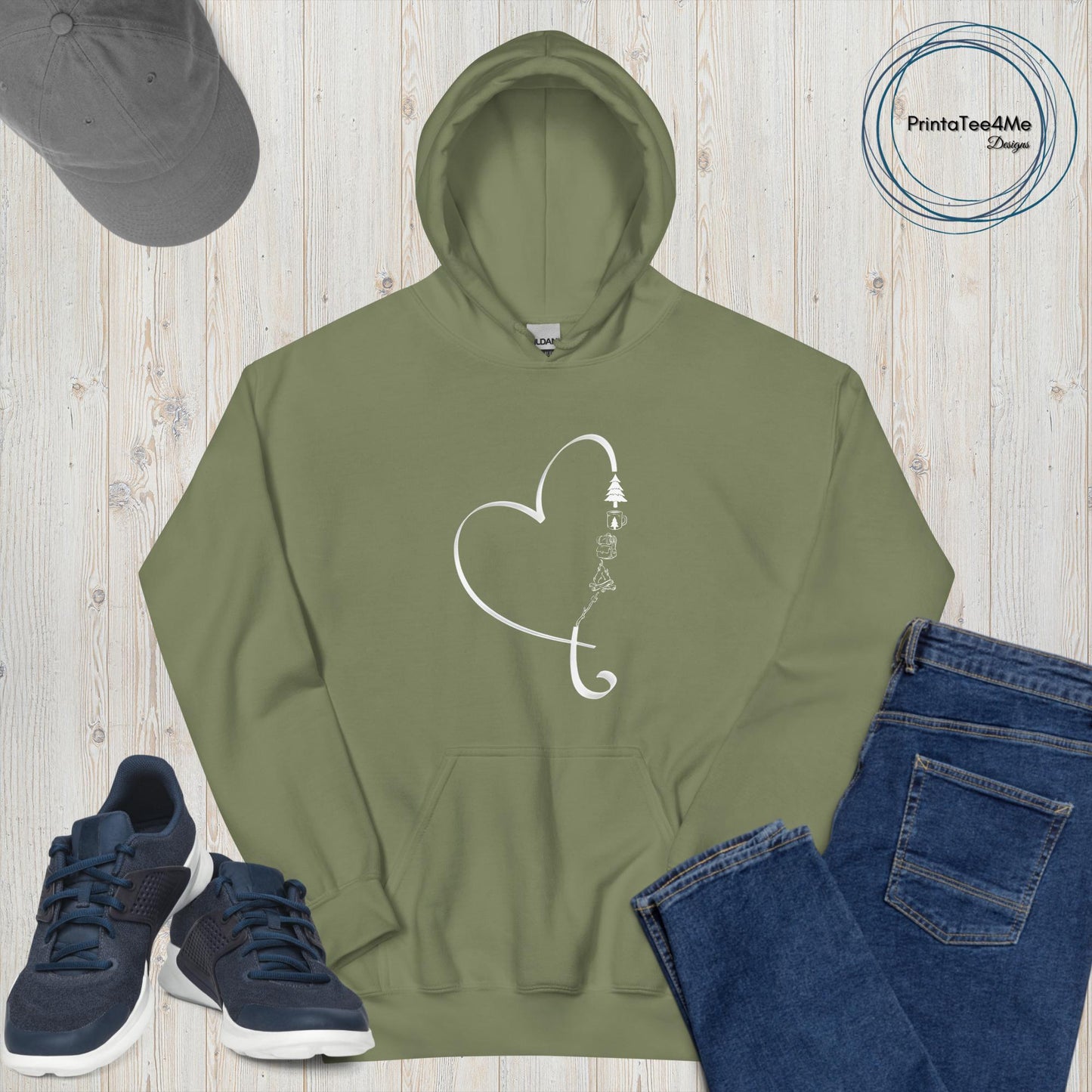 Heart Camping - Hoodie