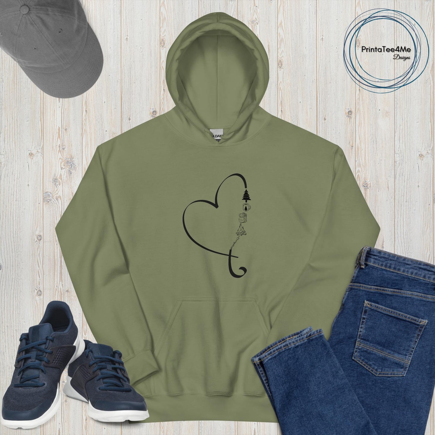 Heart Camping - Hoodie