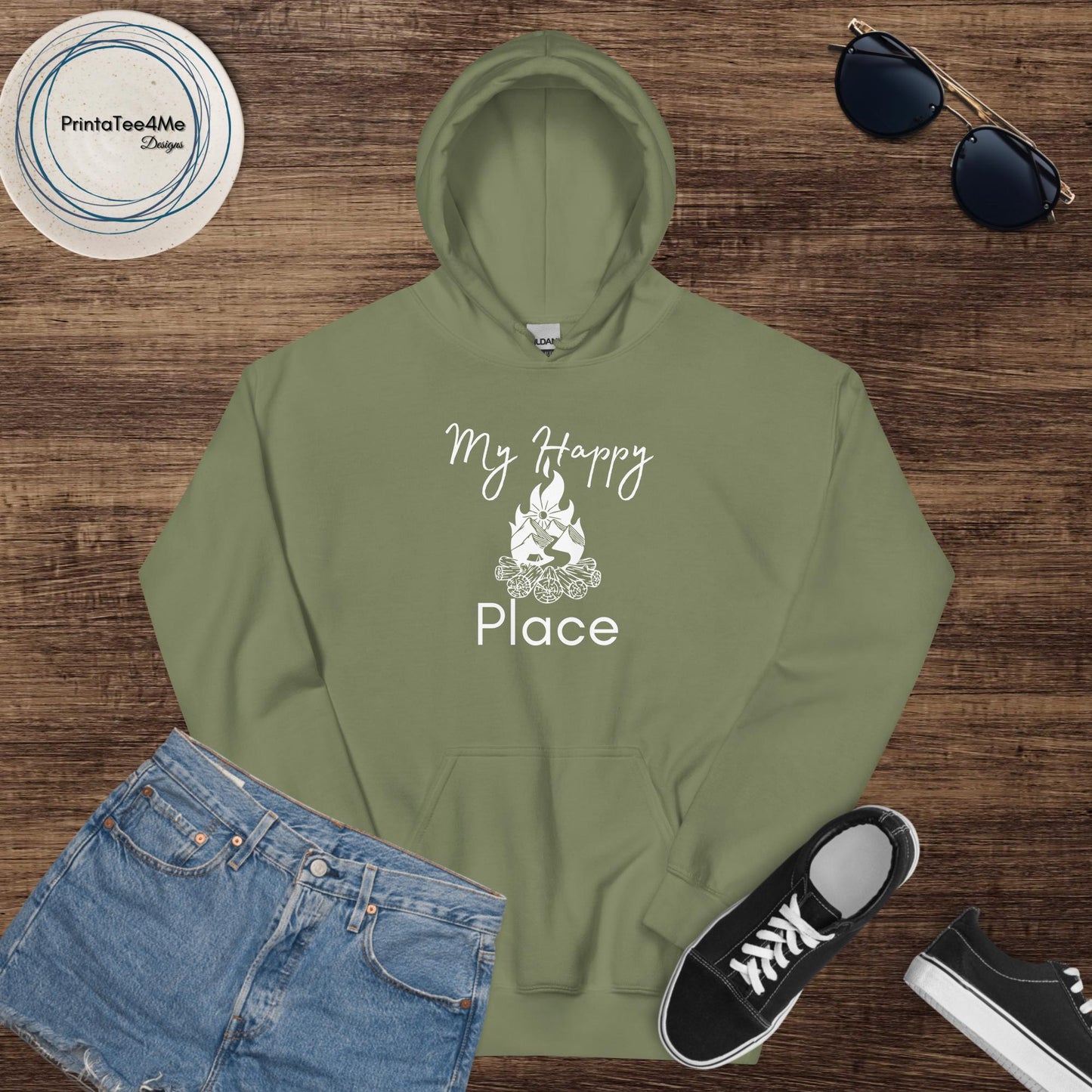 Happy Place Fire - Hoodie