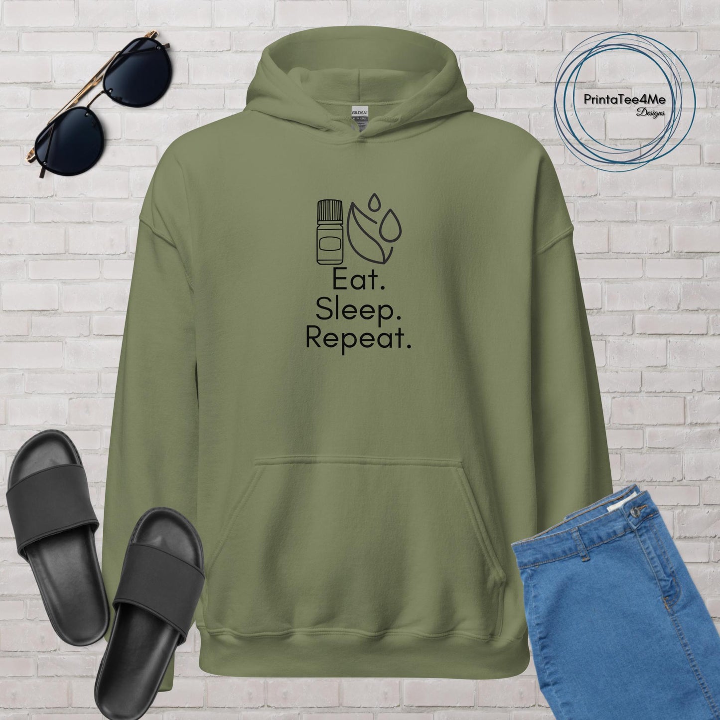 Oil Up...Repeat Hoodie