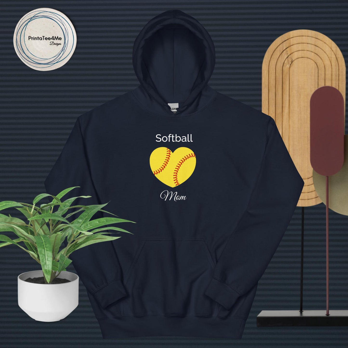 Softball Mom-Hoodie