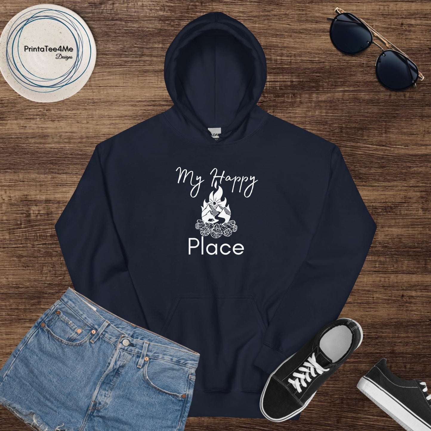 Happy Place Fire - Hoodie