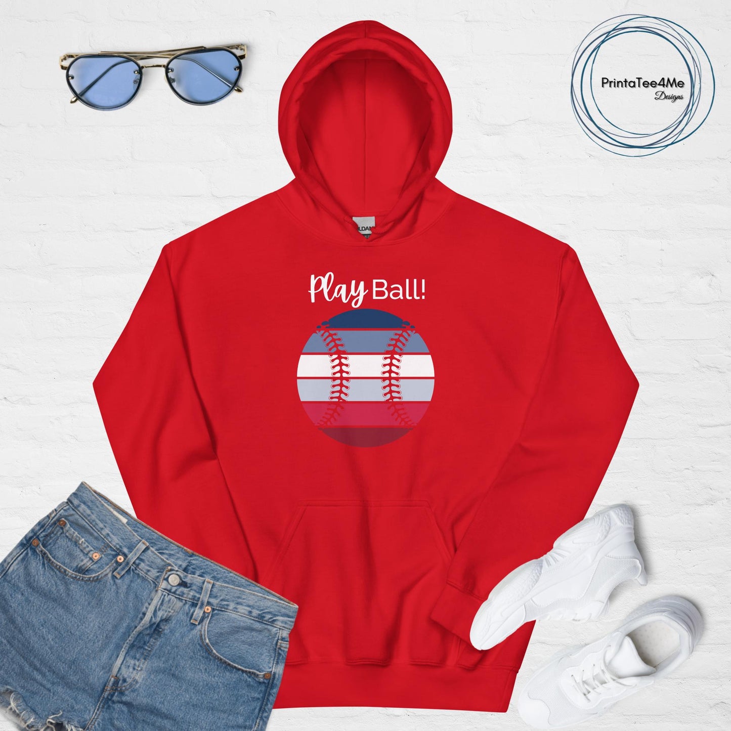 Play Ball-Hoodie