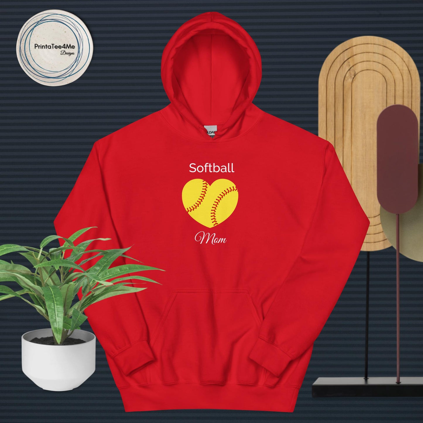 Softball Mom-Hoodie