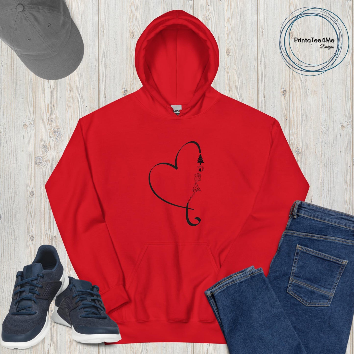 Heart Camping - Hoodie