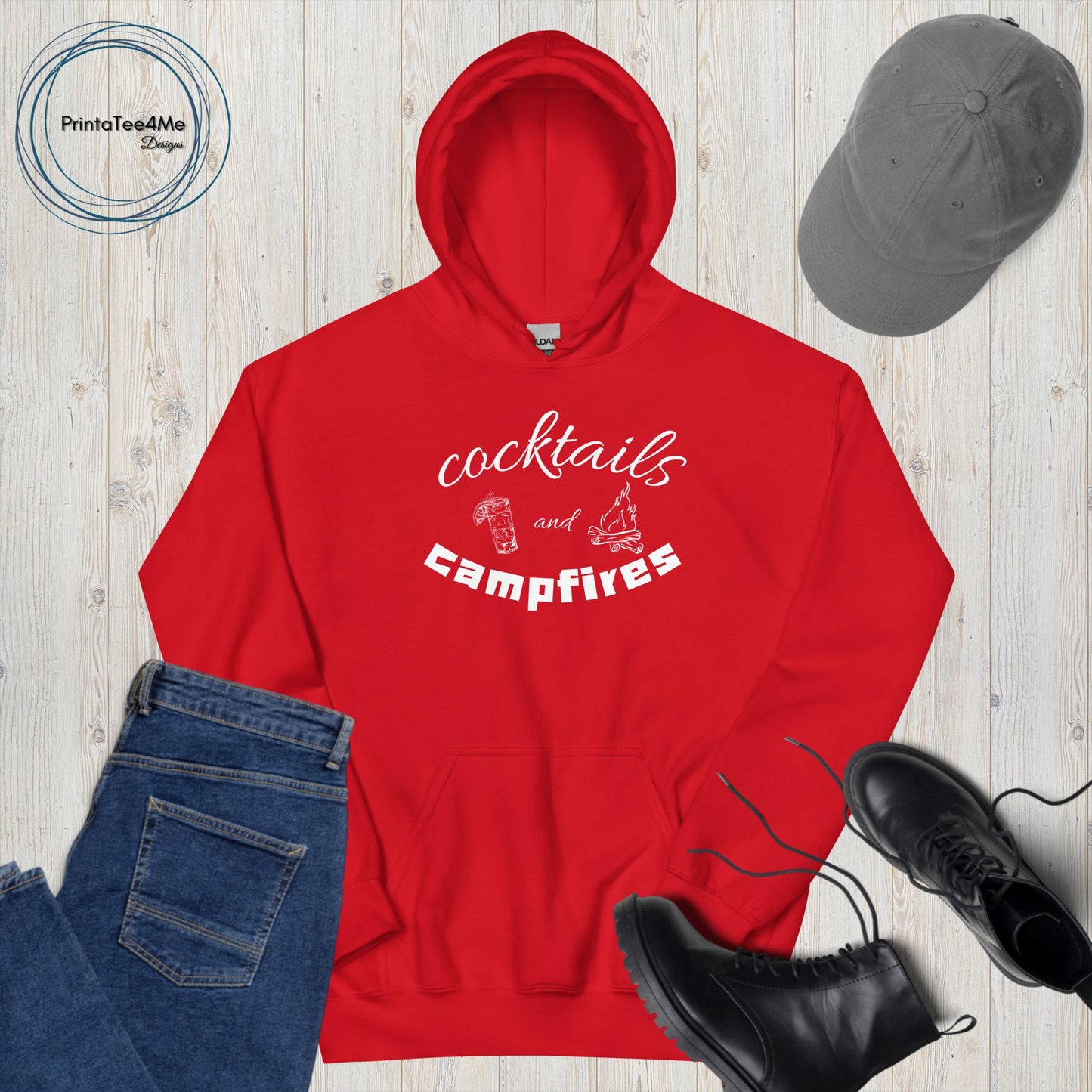 Cocktails and Campfires - Hoodie