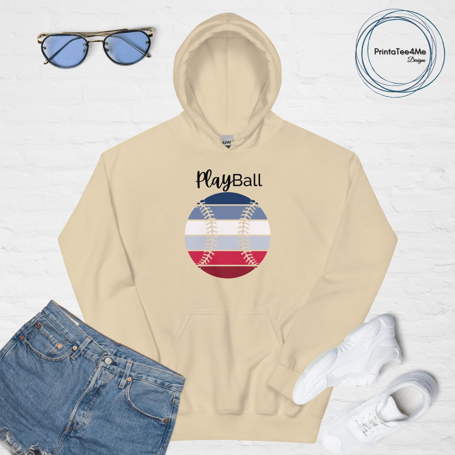 Play Ball-Hoodie