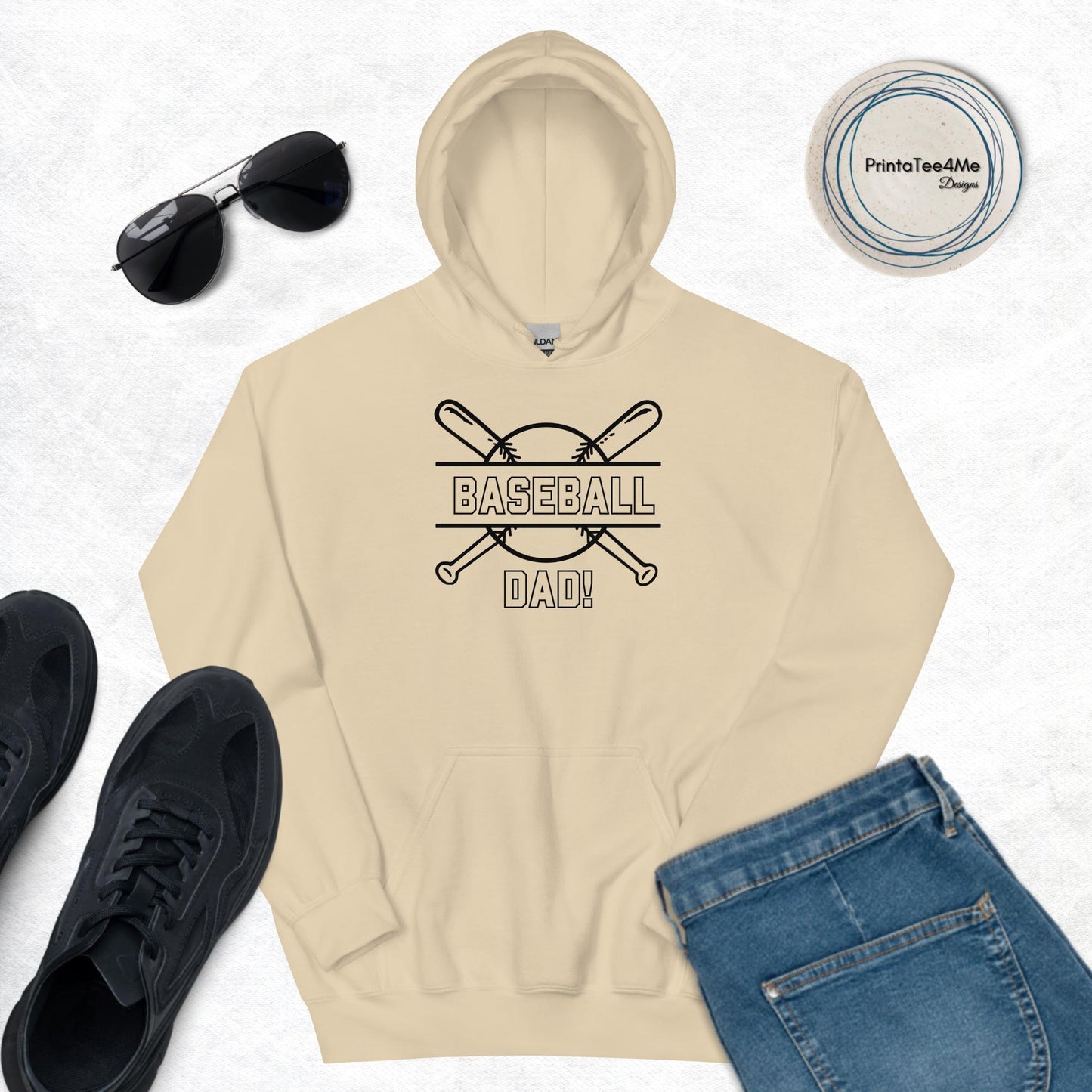 Baseball Dad-Hoodie