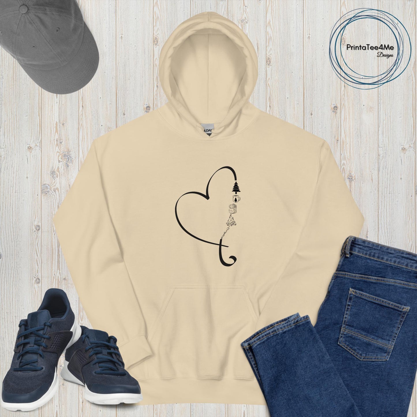 Heart Camping - Hoodie