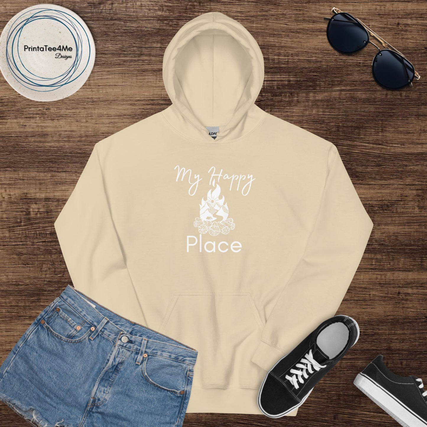 Happy Place Fire - Hoodie